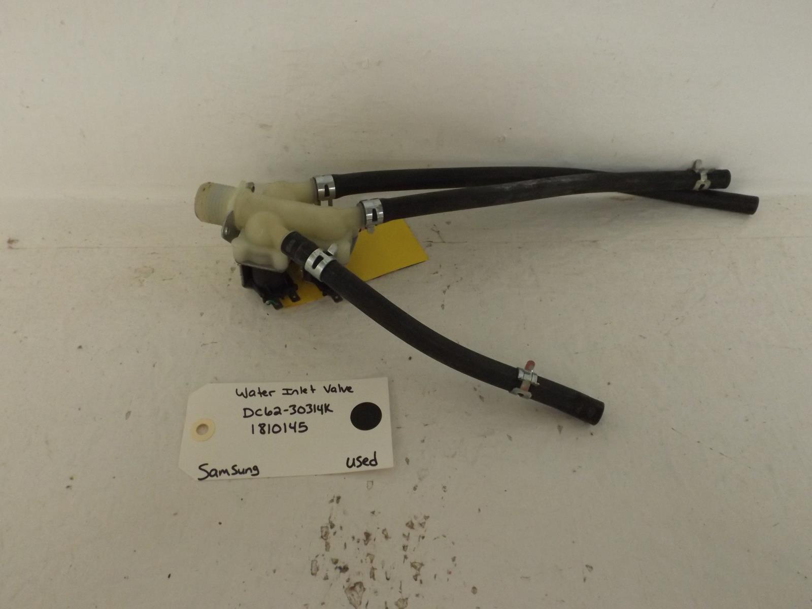 Samsung Washer DC6230314K 1810145 Water Inlet Valve Used Samsung Washer DC6230314K 1810145 Water Inlet Valve Used